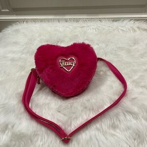 Juicy Couture Fluffy Heart Cross body Bag